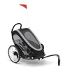 Cybex Zeno Bike Przyczepka Rowerowa All Black