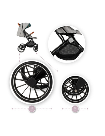 [OUTLET] MoMi Estelle Dakar Wózek Spacerowy Jungle