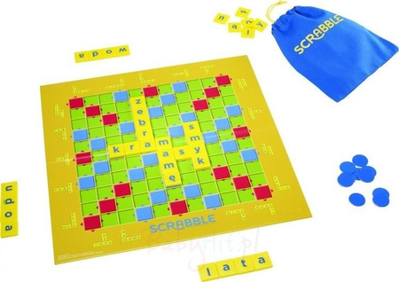 Mattel Gra Rodzinna Scrabble® Junior Y9735