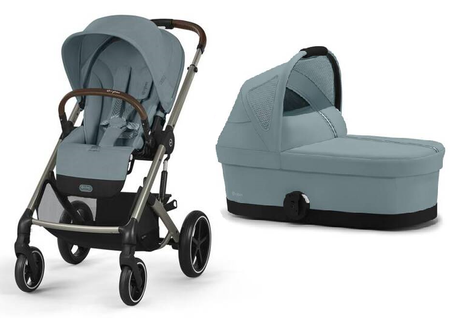 Cybex Balios S Lux Wózek Głęboko-Spacerowy Stormy Blue