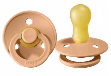 Bibs Smoczek Uspokajający Kauczukowy r. L Peach