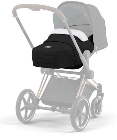 Cybex Lite Cot Miękka Gondola Do Wózka Priam Deep Black