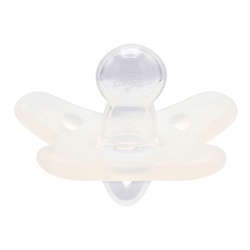 Canpol Babies Smoczek 100% Silikonowy 6-12 msc 24/002_whi