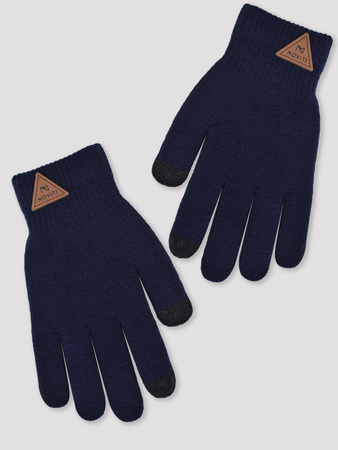 Noviti Rękawiczki Chłopięce 5p Akrylowe Dotyk Podwójne Rozmiar 18 Mix 1 sztuka