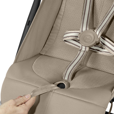 Cybex Orfeo Wózek Spacerowy Rama Taupe Almond Beige + Snogga 2 