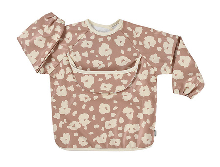 Beaba Śliniak 2w1 z odpinanym długim rękawem Savannah bloom