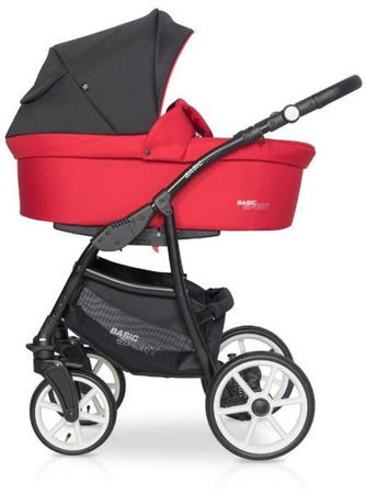 Riko Basic Sport Wózek Głęboko-Spacerowy 2w1 Sport Red