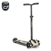 Scootandride Highwaykick 5 LED Hulajnoga Składana Ze Świecącymi Kółkami 5+  Ash