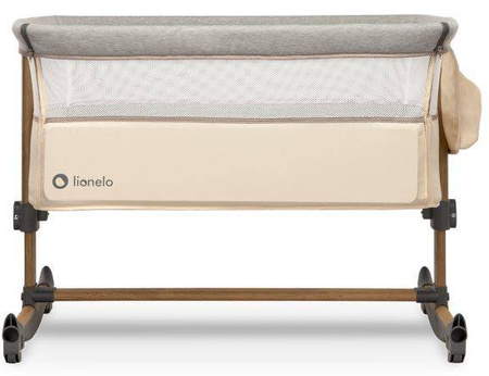 Lionelo Leonie Łóżeczko Dostawne Turystyczne  Sand Beige