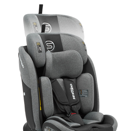 Sesttino Oktagon Pro Fotelik Samochodowy Gray 0-36 kg