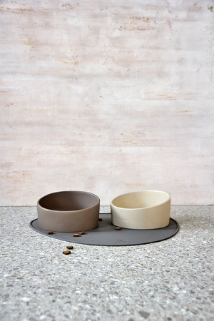 Palopa Mata pod Miskę dla Psa Loua Anthracite