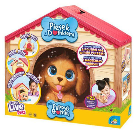 Cobi Little Live Pets Piesek z Domkiem 26447 