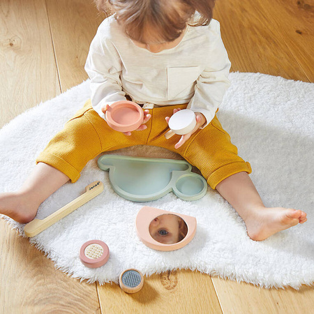 Janod Drewniana układanka sensoryczna Ślimak Sweet Cocoon 12 m +