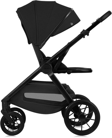 Lionelo Layla Wózek Głęboko-Spacerowy Black Onyx