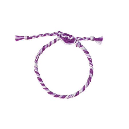 Janod Zestaw kreatywny do tworzenia biżuterii Tęczowe bransoletki 30 szt. 8+