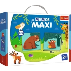 Trefl Gra Memos Maxi - Zwierzęta i Ich Dzieci