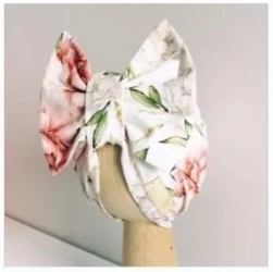 Baby in World Turban Niemowlęcy Kokarda Peonia 0+ mc