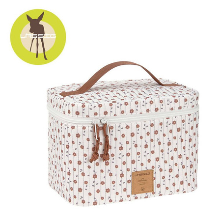 Lassig Casual Label Kuferek podróżny na akcesoria Flowers white