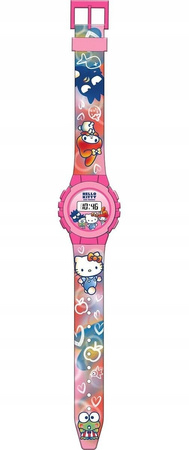 Kids Euroswan Zegarek cyfrowy - Hello Kitty