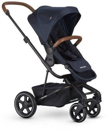 Easywalker Harvey 2  Premium Wózek Spacerowy  Sapphire Blue  (zawiera stelaż, siedzisko z budką, pałąk, folię przeciwdesz. i adapter wysokości) Sapphire Blue