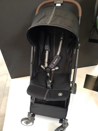 [OUTLET] Cybex Orfeo Wózek Spacerowy Rama Srebrna Moon Black