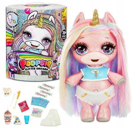 POOPSIE Surprise Brokatowy Jednorożec (Różowy/Fioletowy)