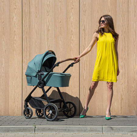 Zokky Ozz Wózek Głęboko-Spacerowy 2w1 Forest Green