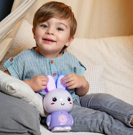 Alilo Honey Bunny Króliczek G6 Fioletowy