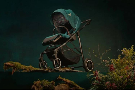 Kinderkraft All Road Wózek Spacerowy Nature Vibes Green