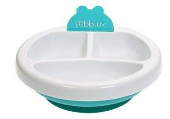 Bblüv Talerzyk z Podgrzewaczem PLATO Niebieski