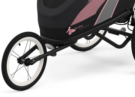 [OUTLET] Cybex Zeno Siedzisko Przyczepki Do Biegania Do Roweru Cybex Sports  Powder Pink by Anna Lewandowska