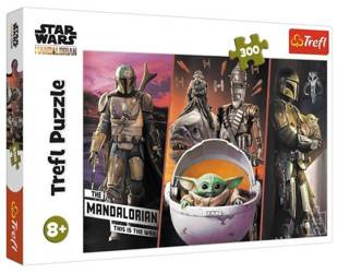 TREFL Puzzle 300 Elementów Tajemniczy Baby Yoda