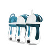 Akuku Bidon ze Słomką z Odważnikiem Blue/Grey A0166