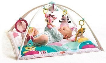 Tiny Love Gimnastyka Mata Edukacyjna z Pałąkami - Świat Małej Księżniczki