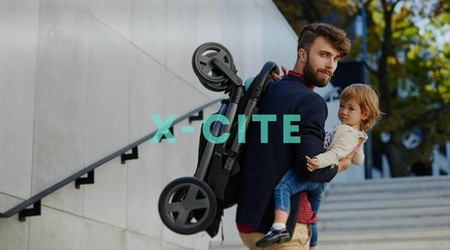X-Lander X-Cite Wózek Spacerowy Stone Grey