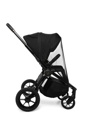 Muuvo Quick SE 2 Wózek Głęboko-Spacerowy Diamond Graphite + Cybex Aton B2 i-Size Fotelik Samochodowy 0-13kg + Baza One Volcano Black