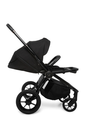 Muuvo Quick SE 2 Wózek Głęboko-Spacerowy Paradise Gold + Cybex Aton B2 i-Size Fotelik Samochodowy 0-13kg + Baza One Volcano Black