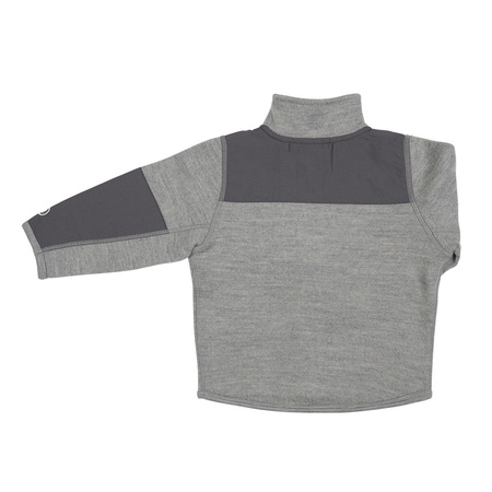 BeSafe Voksi Kurtka/Bluza 74/80 - Wełna Merino - Szara