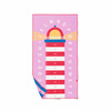 QUUT Dwustronny ręcznik plażowy PlayTowels L (180 x 100cm) Lighthouse Cherry