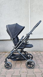 [OUTLET] Cybex Eezy S Twist Plus 2 Wózek Spacerowy Rama Czarna Magic Black