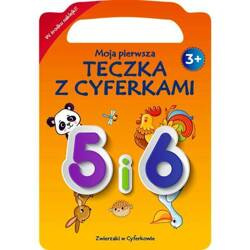 Trefl Zwierzaki w Cyferkowie. Moja Pierwsza Teczka z Cyferkami. 5 i 6