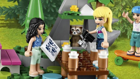 Lego Friends Leśny Mikrobus Kempingowy i Żaglówka