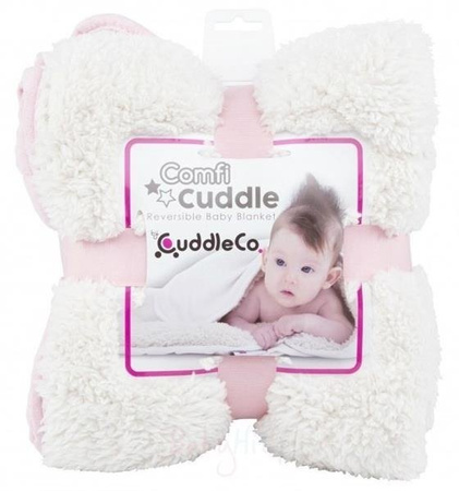 CUDDLECO DWUSTRONNY KOCYK COMFI 105 x 72,5 CM RÓŻOWY