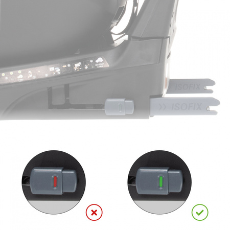 Zopa VOYAGER 2 Obrotowy Fotelik Samochodowy Silver Grey