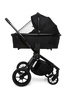 Muuvo Quick SE 2 Wózek Głęboko-Spacerowy Paradise Gold + Cybex Aton B2 i-Size Fotelik Samochodowy 0-13kg + Baza One Volcano Black