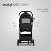 Easy Go Faro Wózek Spacerowy Ebony Black