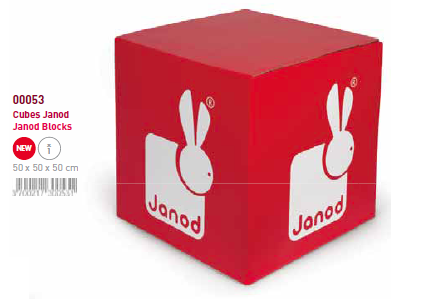 Janod POS marketing - Box reklamowy kartonowy 50x50x50 cm