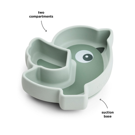 Done by Deer Stick&Stay Talerzyk Na Przekąski Birdee Green