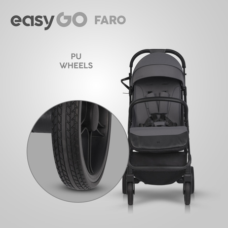 Easy Go Faro Wózek Spacerowy Cloudy Gray