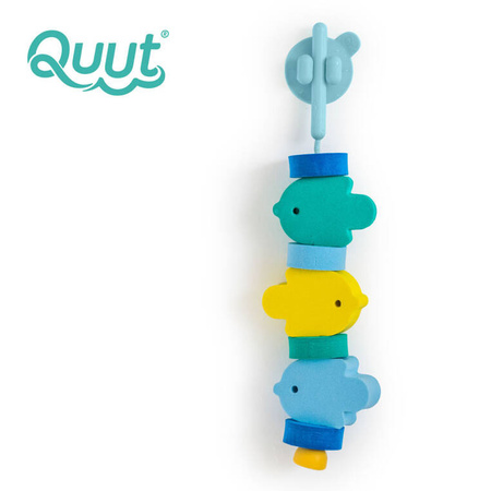 Quut Klocki piankowe do nawlekania do kąpieli Beedi Fish
